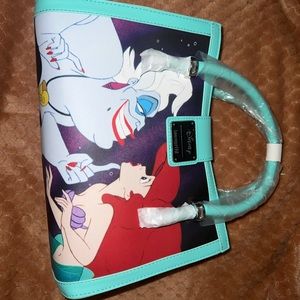 Little mermaid loungefly crossbody. New with tag!